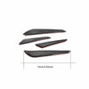 ApexModz Anti collision Strips 4Pcs Carbon Fiber Effect Door Guards UNIVERSAL FIT