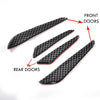 ApexModz Anti collision Strips 4Pcs Carbon Fiber Effect Door Guards UNIVERSAL FIT