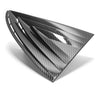 ApexModz Body Kits Carbon Fiber Effect Rear Quarter Glass Louvres Trims For Tesla Model 3 2017-2023