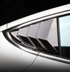 ApexModz Body Kits Rear Quarter Glass Extended Louver Covers Carbon Fiber For Tesla Model 3 2017-2023