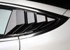 ApexModz Body Kits Rear Quarter Glass Extended Louver Covers Carbon Fiber For Tesla Model 3 2017-2023