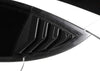 ApexModz Body Kits Rear Quarter Glass Extended Louver Covers Carbon Fiber For Tesla Model 3 2017-2023