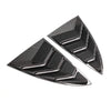 ApexModz Body Kits Rear Quarter Glass Extended Louver Covers Carbon Fiber For Tesla Model 3 2017-2023