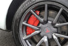 ApexModz Brakes Red Brake Caliper Overlay Covers for Tesla Model Y 2020-2024