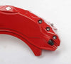 ApexModz Brakes Red Brake Caliper Overlay Covers for Tesla Model Y 2020-2024
