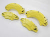 ApexModz Brakes Yellow Brake Caliper Overlay Covers for Tesla Model Y 2020-2024