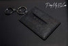 ApexModz Car Accessories Black Vegan Leather Key Card Holder for Tesla Model 3 & Y