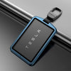 Metal Key Card Holder for Tesla Model 3 | Order yours today! ApexModz Car Accessories Blue with buckle Metal Key Card Holder V2 for Tesla Model 3 2017-2024