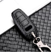 ApexModz Car Accessories Carbon Fiber Effect Key Fob Case for Audi e-tron 50