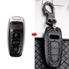 ApexModz Car Accessories Carbon Fiber Effect Key Fob Case for Audi e-tron 50