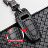 ApexModz Car Accessories Carbon Fiber Effect Key Fob Case for Audi e-tron 50