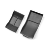 ApexModz Car Accessories Center Console Front + Armrest Storage Organizer Set (Black) Center Console Storage Organizer For Tesla Model Y 2020-2024