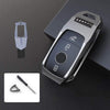 ApexModz Car Accessories Chrome Brutalist Metal Alloy Key Fob Case for Mercedes-Benz EQC