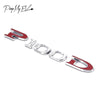 ApexModz Car Accessories Chrome P100D Tesla Model S & X Trim Denomination Emblem Badge Letters