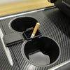 Non-Slip Insert Water Cup Holder Storage Box For Tesla Model Y ApexModz Car Accessories Cup Holder Insert With Storage For Tesla Model Y 2021-2023