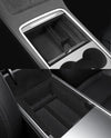Tesla Model Y Center Console Storage Organizer Set for 2021-2024 ApexModz Car Accessories Interior Storage Organizer Set Center Console For Tesla Model Y 2021-2024