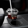Non-Slip Insert Water Cup Holder Storage Box For Tesla Model Y ApexModz Car Accessories Non-Slip Center Console Cup Holder With Storage V2 For Tesla Model Y 2021-2024