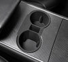 Non-Slip Insert Water Cup Holder Storage Box For Tesla Model Y ApexModz Car Accessories Non-Slip Center Console Cup Holder With Storage V2 For Tesla Model Y 2021-2024