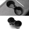 Non-Slip Insert Water Cup Holder Storage Box For Tesla Model Y ApexModz Car Accessories Non-Slip Rubber Cup Holder Insert For Tesla Model Y 2021-2024