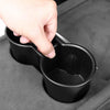 Non-Slip Insert Water Cup Holder Storage Box For Tesla Model Y ApexModz Car Accessories Non-Slip Rubber Cup Holder Insert For Tesla Model Y 2021-2024