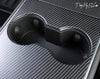ApexModz Car Accessories Non-Slip Rubber Insert For Cup Holders for Tesla Model 3 Gen 1 2017-2020