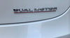 Tesla Dual Motor Emblem | Tesla Model 3 Trunk Badge ApexModz Car Accessories Premium Dual Model Emblem Badge for All Teslas (5 Colors)