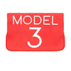 ApexModz Car Accessories Red with Model 3 Branding Neoprene Screen Protection Cover Sleeve for Tesla Model 3 2017-2023