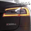 ApexModz Car Accessories Tesla Model S & X Trim Denomination Emblem Badge Letters