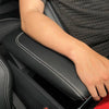 ApexModz Car Accessories Vegan Leather Armrest Cover For Ford Mustang Mach-E 2021-2024