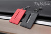 ApexModz Car Accessories Vegan Leather Key Card Holder for Tesla Model 3 & Y