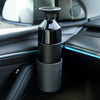 ApexModz Car Cup Holder Real Matte Carbon Fiber Door Cup Holders V3 For Tesla Model Y 2020-2024