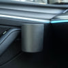 ApexModz Car Cup Holder Real Matte Carbon Fiber Door Cup Holders V3 For Tesla Model Y 2020-2024