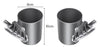 ApexModz Car Cup Holder Retrofit Tesla Side Door Cup Holders V2 For Tesla Model Y 2020-2024