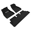 Official 3D MAXpider All Weather ELEGANT Car Floor Mats For Tesla Model 3 5 Seats 2020-2023 ApexModz Car Mats 5 Seat Elegant Row 1 & Row 2 (3PCs) 3D MAXpider Custom Fit All-Weather ELEGANT Series LHD Floor Mats For Tesla Model 3 5 SEAT 2020-2023