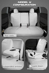 Tesla Model Y Fully Custom Snug Premium Vegan Leather Seat Covers Exact Fit ApexModz Car Seat Covers Premium Vegan Leather Seat Covers For Tesla Model Y 2020-2024
