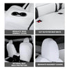 Tesla Model Y Fully Custom Snug Premium Vegan Leather Seat Covers Exact Fit ApexModz Car Seat Covers Premium Vegan Leather Seat Covers For Tesla Model Y 2020-2024