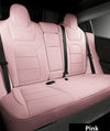 Tesla Model Y Fully Custom Snug Premium Vegan Leather Seat Covers Exact Fit ApexModz Car Seat Covers Premium Vegan Leather Seat Covers For Tesla Model Y 2020-2024