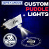 ApexModz Custom Door Courtesy Lights Custom Design + 1 Set - 2 Doors Custom LED Courtesy Door Projector Puddle Lights for Holden