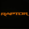 Ford F150 RAPTOR Logo LED Side Mirror Projector Puddle Lamps Approach Lights ApexModz Custom Door Courtesy Lights Raptor Orange LED Side Mirror Projector Puddle Welcome Lights for Ford F150 RAPTOR 2015-2024