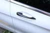 ApexModz Door Handle Covers Carbon Fiber Effect Door Handle Overlay Covers for Mercedes-Benz EQC LHD 2019-2020