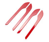 Door Handle Cover Protector Sticker for Tesla Model Y 2020-2022 ApexModz Door Handle Covers Gloss Red ABS Door Handle Overlay Covers For Tesla Model Y 2020
