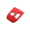 ApexModz Door Handle Covers Red Suede Center Console ABS Overlay Trim For Ford Mustang Mach-E 2021-2024