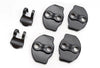 ApexModz Door Lock Trims Black ABS Door Hook Covers For Tesla Model 3 2017-2023