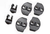 ApexModz Door Lock Trims Black Door Lock Covers for Tesla Model Y 2020-2024