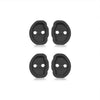 ApexModz Door Lock Trims Silicone Noise Reducing Door Hook Overlay Covers for Tesla Model Y 2020-2024