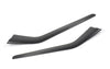 ApexModz Fascias Carbon Gloss Fiber Effect Center Console Side Panel Overlays for Tesla Model Y 2020