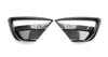 Fog Light Surround Trims for Tesla Model 3 2017-2022 (Matte and Bright ) ApexModz Fascias Gloss Carbon Fiber Effect Fog Light Surround Trims for Tesla Model 3 2017-2023