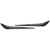 ApexModz Fascias Stainless Steel Carbon Fiber Effect Front Bumper Protection Trims For Tesla Model 3 2017-2023