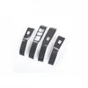 ApexModz General Car Accessories Gloss Carbon Fiber ABS Carbon Fiber Effect Door Window Switch Fascia Trims For Ford Mustang Mach-E 2021-2024