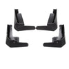 ApexModz General Car Accessories Matte Black Mud Flaps Splash Guards For Ford Mustang Mach-E 2021-2024